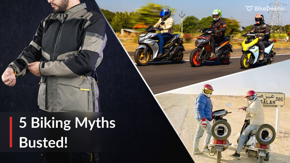 Five Motorcycle Myths Five Motorcycle Myths