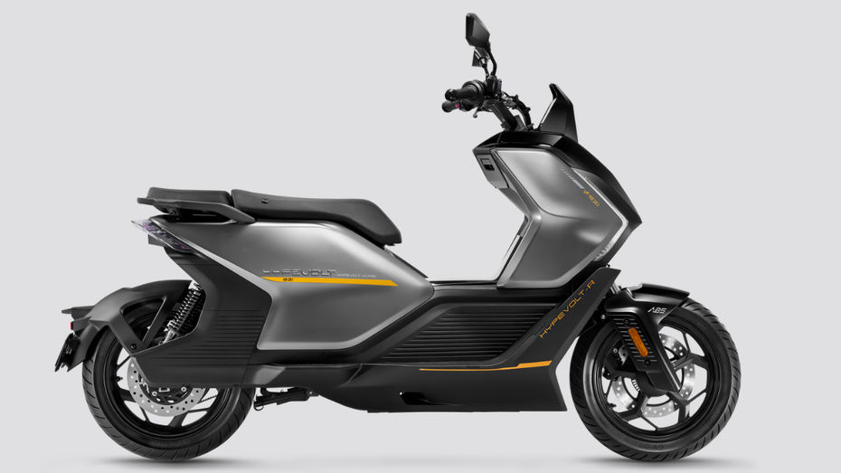 Keeway Hypevolt-R Side Profile Keeway Hypevolt-R Side Profile
