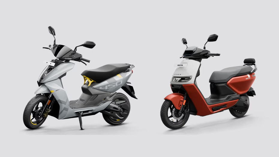 Ather 450X + Ather Rizta S