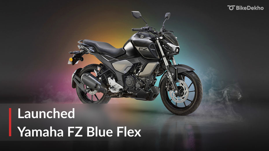 BREAKING: Yamaha FZ Blue Flex E85 Bike Launched In India BREAKING: Yamaha FZ Blue Flex E85 Bike Launched In India