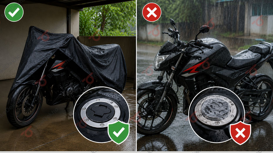 E20 Petrol & Monsoons: How To Protect Your Bike