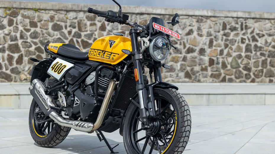 Triumph Tracker 400 Underpinnings
