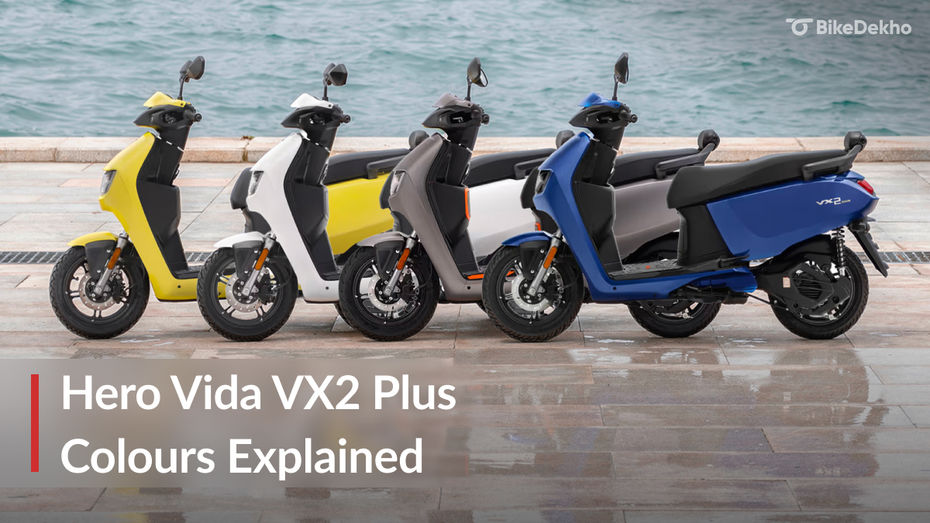 Hero Vida VX2 Plus Colours Hero Vida VX2 Plus Colours