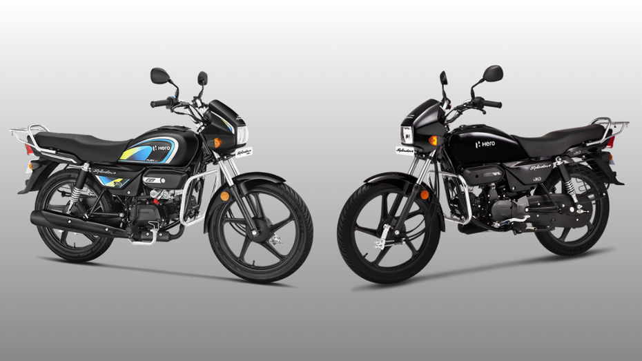 Hero Splendor Plus Flex Fuel vs Hero Splendor Plus Hero Splendor Plus Flex Fuel vs Hero Splendor Plus