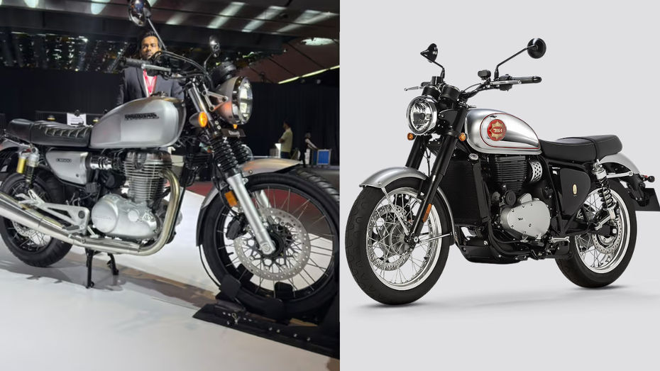 Honda CB500 vs BSA Gold Star Honda CB500 vs BSA Gold Star