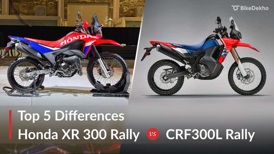 XR 300 Rally Vs CRF300L Rally
