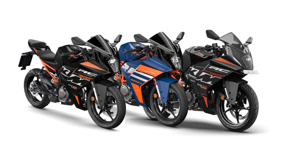 KTM RC line up KTM RC line up
