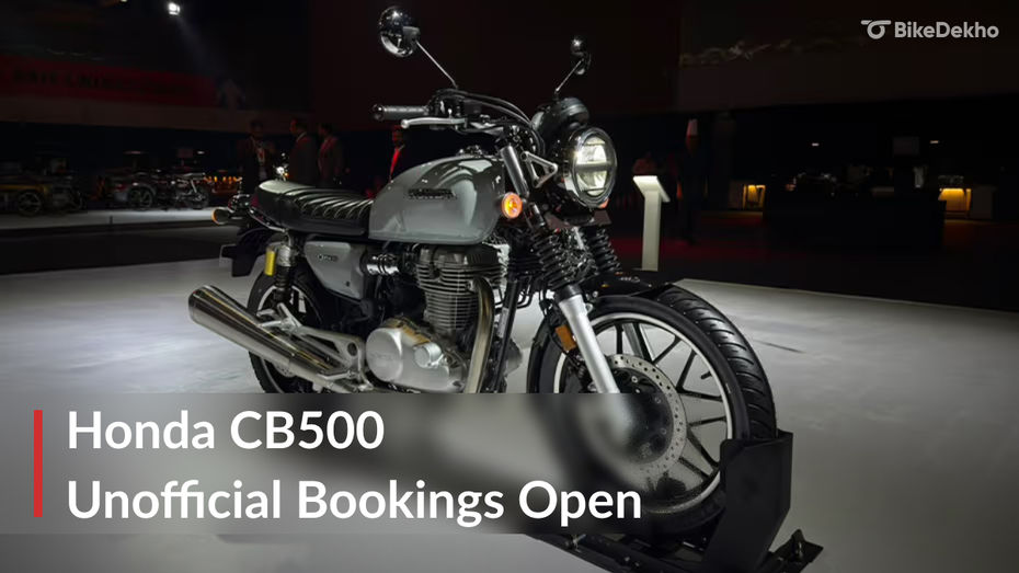 CB500 Bookings Open CB500 Bookings Open