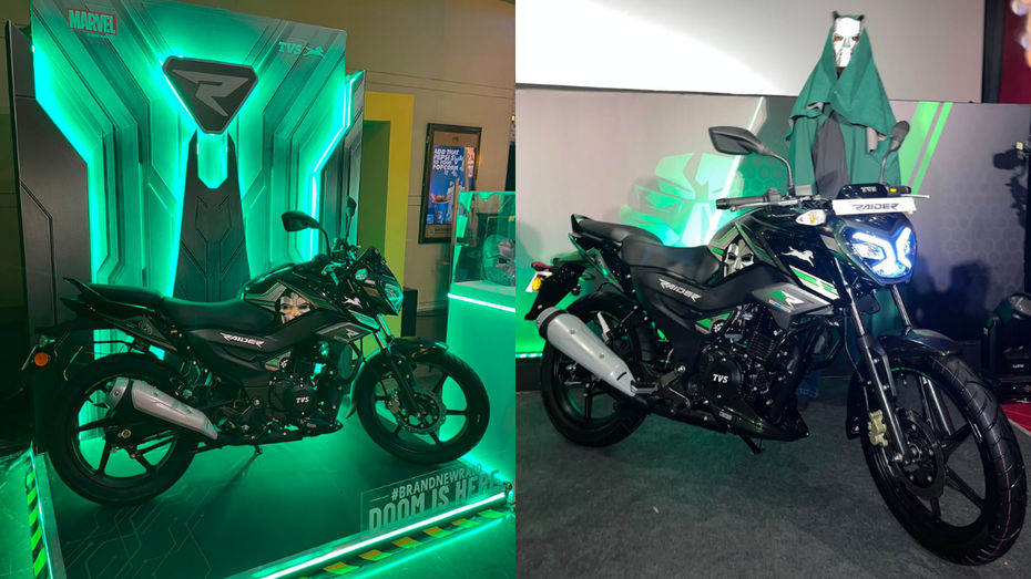TVS Raider 125 Doctor Dooms Edition