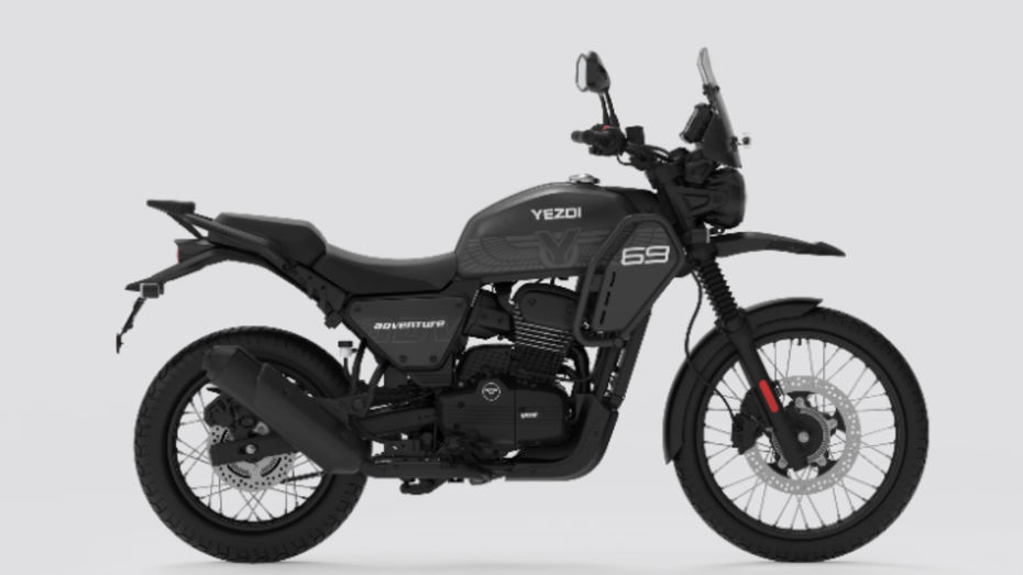 Yezdi Adventure Tornado Black Yezdi Adventure Tornado Black