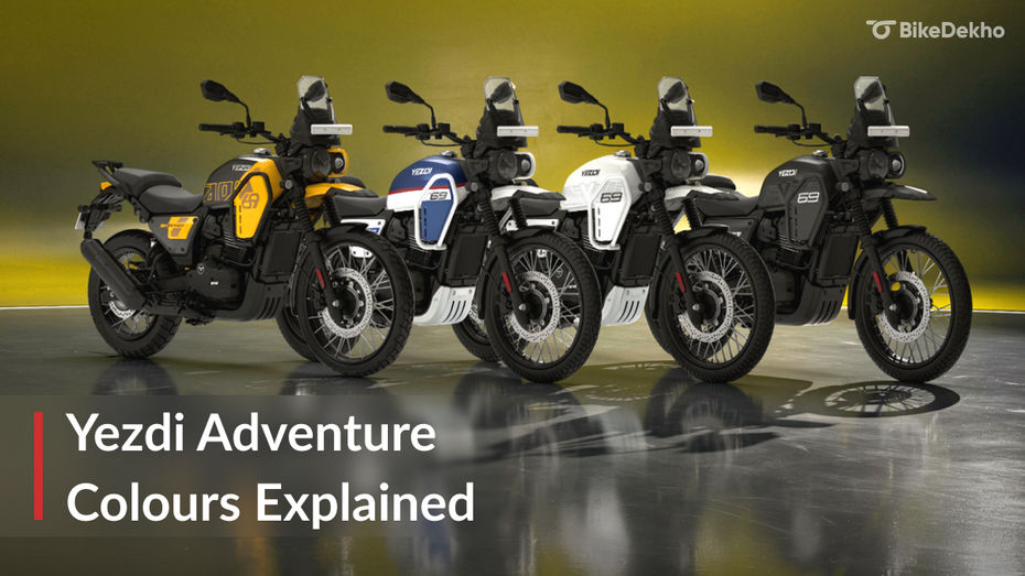 Yezdi Adventure: All Shades For 2026 Explained In Detail Yezdi Adventure: All Shades For 2026 Explained In Detail