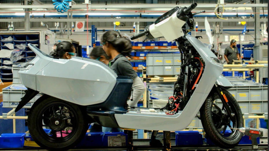 Upcoming Ather EL01 Scooter teased