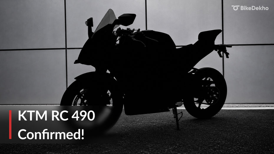 KTM RC 490 Confirmed On New Made-in-India Twin-Cylinder Platform KTM RC 490 Confirmed On New Made-in-India Twin-Cylinder Platform