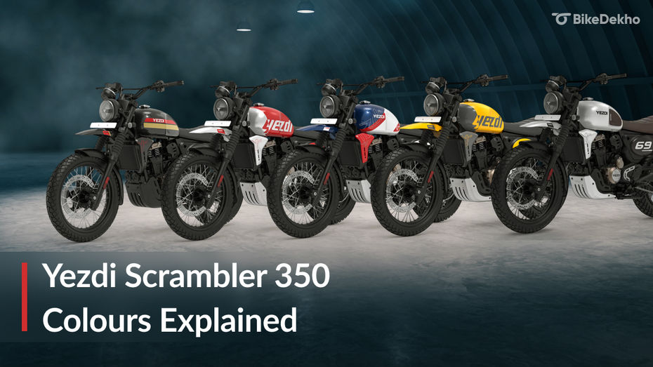 Yezdi Scrambler 350 Colours Explained Yezdi Scrambler 350 Colours Explained