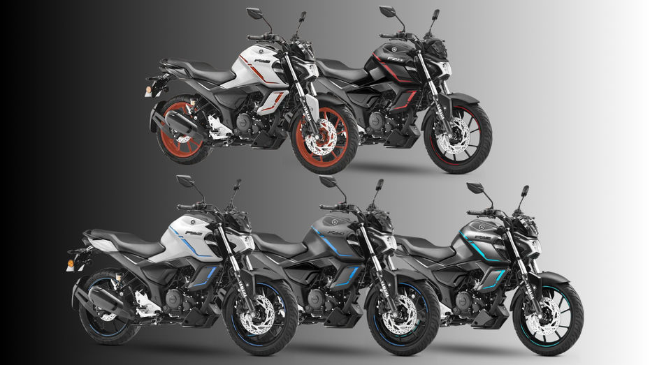 Yamaha Bikes New Colours Launched 