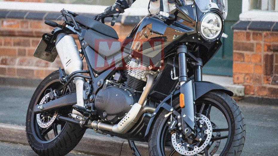 Upcoming RE Himalayan 750 Spotted