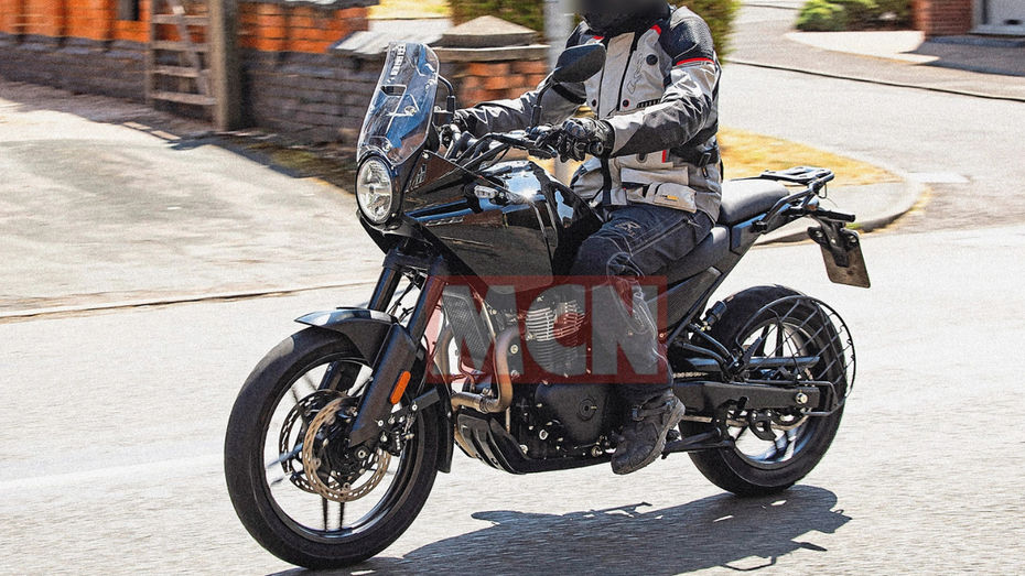 Upcoming RE Himalayan 750 Spotted