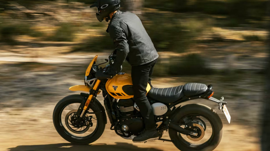 Riding Shot of Tracker 400