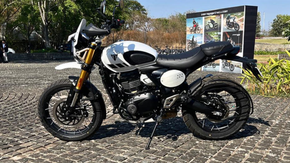 Triumph scrambler 400 XC