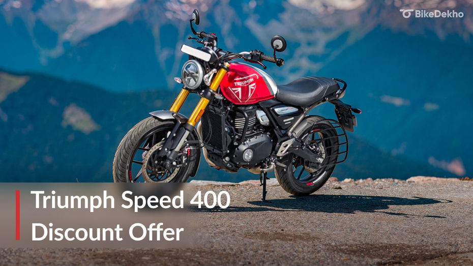 Triumph Speed 400 Discount Announced Triumph Speed 400 Discount Announced