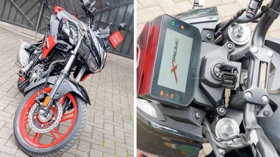 upcoming Hero Xtreme 125R with a TFT upcoming Hero Xtreme 125R with a TFT