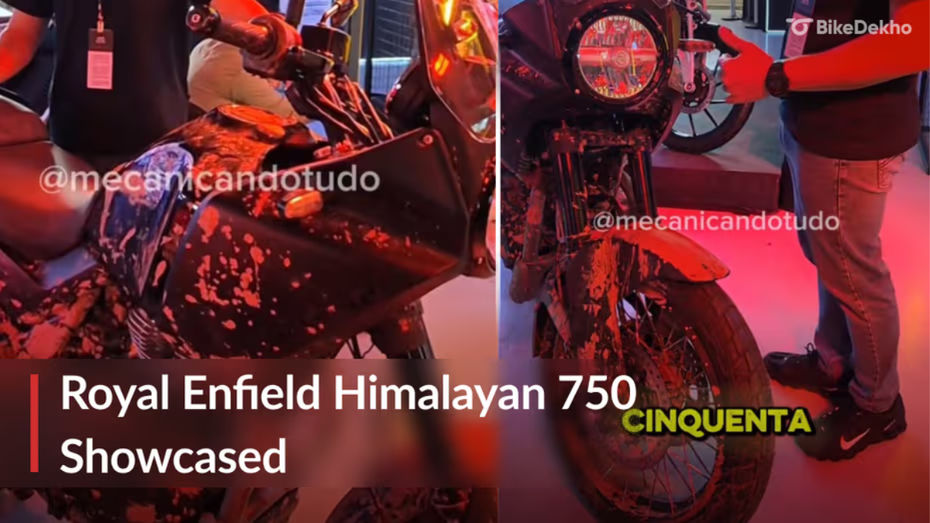 Royal Enfield Himalayan 750 Showcased Overseas Royal Enfield Himalayan 750 Showcased Overseas