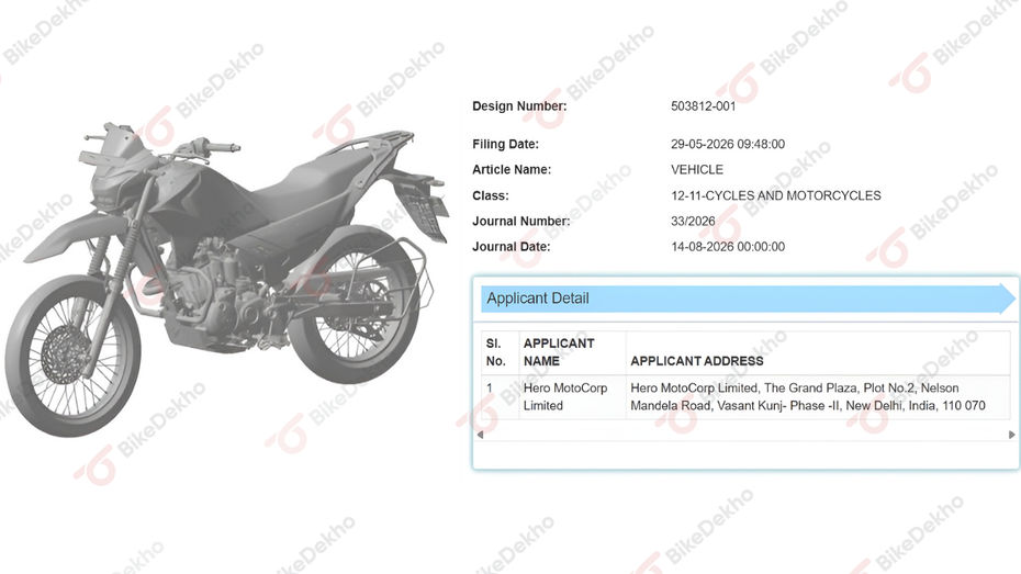 Hero Dual-Sport Bike Hero Dual-Sport Bike