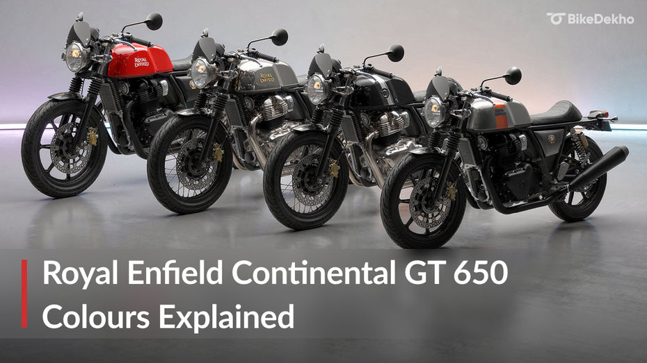 Royal Enfield Continental GT 650 Colours Royal Enfield Continental GT 650 Colours