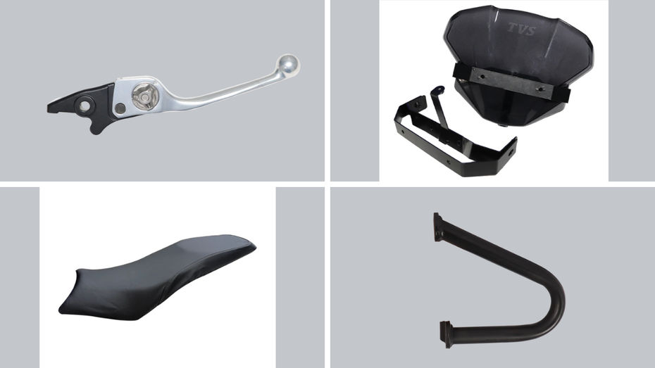 TVS Apache RTR 160 4V Official Accessories