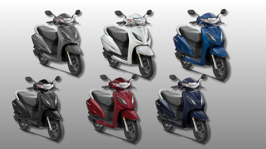 Honda Activa 110 Colours