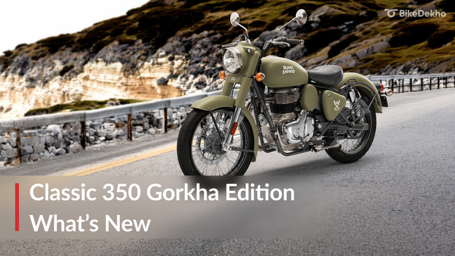 Royal Enfield Classic 350 Gorkha Edition Royal Enfield Classic 350 Gorkha Edition
