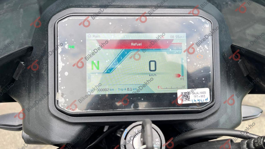 New Bajaj Pulsar 125 TFT Console New Bajaj Pulsar 125 TFT Console