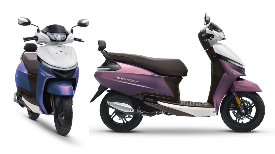 TVS Jupiter Dual-Tone Variant TVS Jupiter Dual-Tone Variant