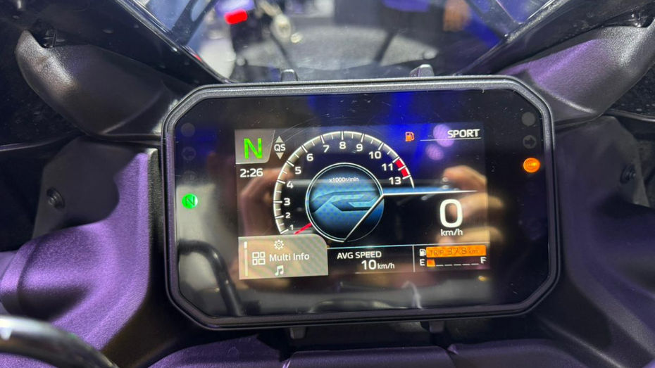 Yamaha R2 TFT Console