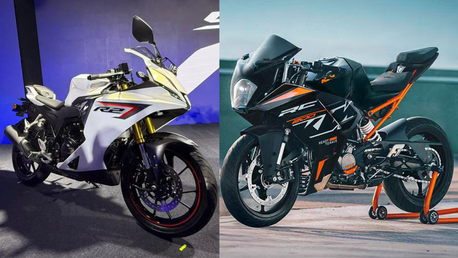 Yamaha R2 VS KTM RC 200 Yamaha R2 VS KTM RC 200