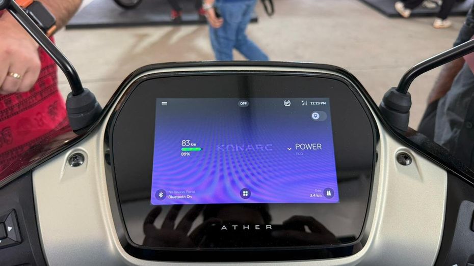 Ather Konarc TFT Display