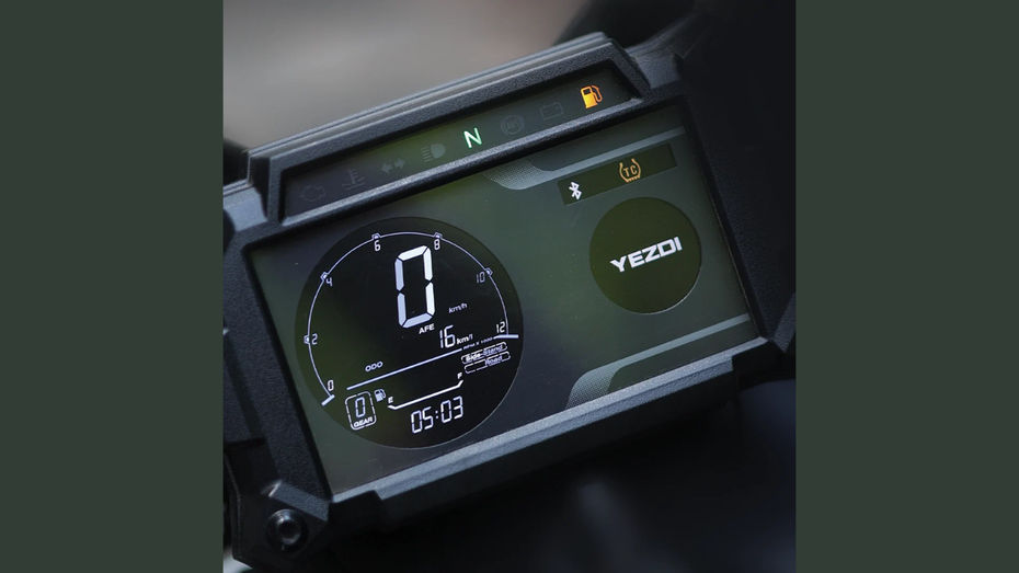 Yezdi Adventure Console