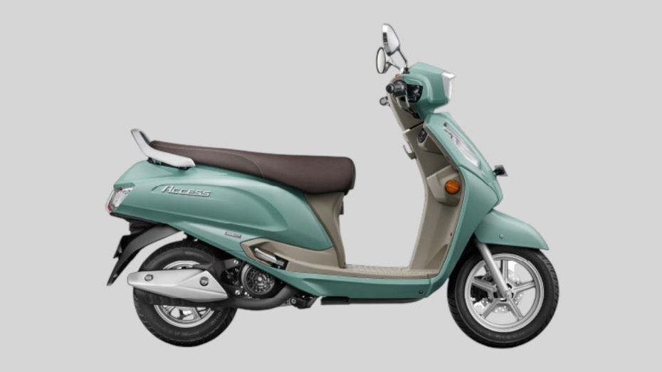Suzuki Access Ride Connect TFT Edition Solid Ice Green