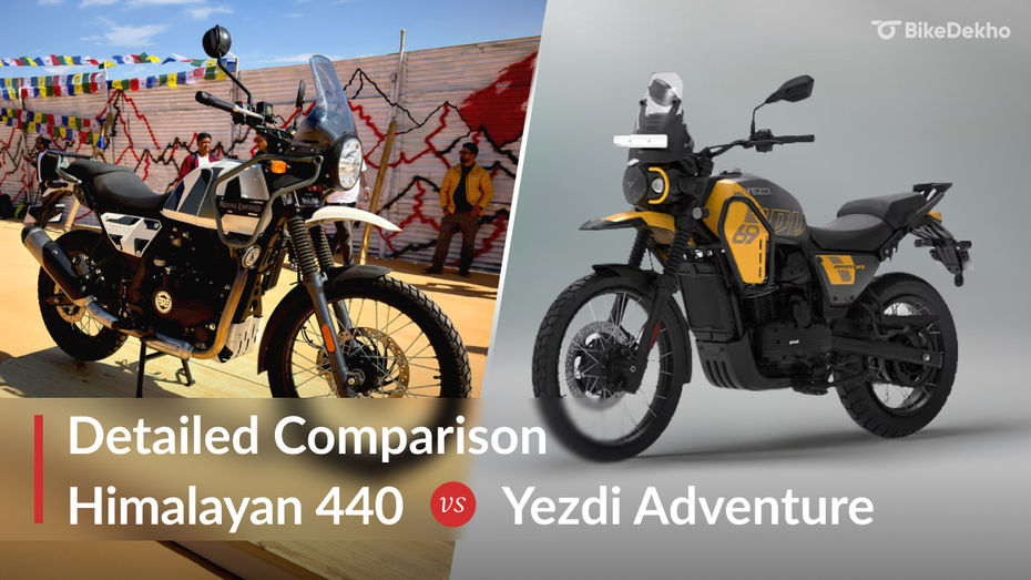 Himalayan 440 vs Yezdi Adventure Himalayan 440 vs Yezdi Adventure