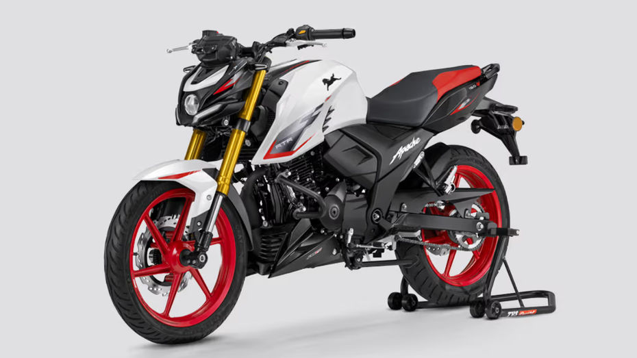 TVS Apache 160 4V Dual Channel With USD TVS Apache 160 4V Dual Channel With USD