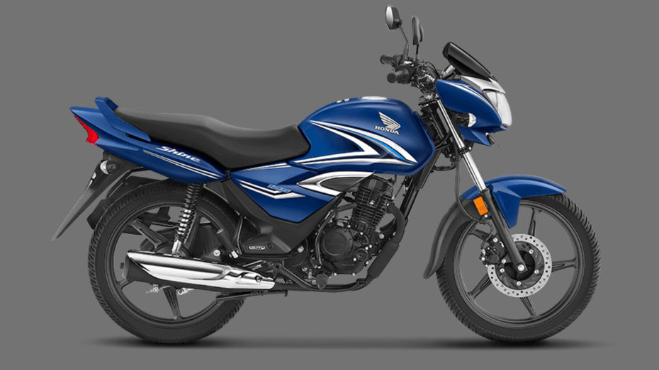 Honda Shine 125 Decent Blue Metallic