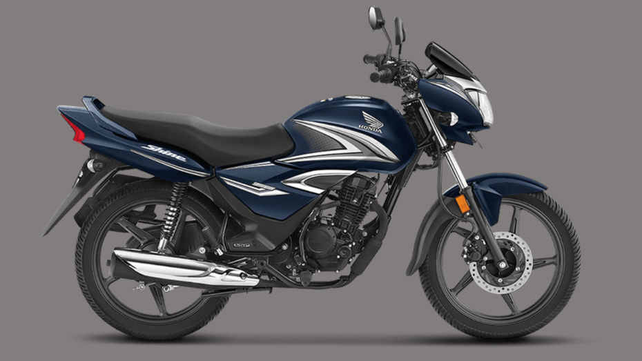 Honda Shine 125 Pearl Siren Blue