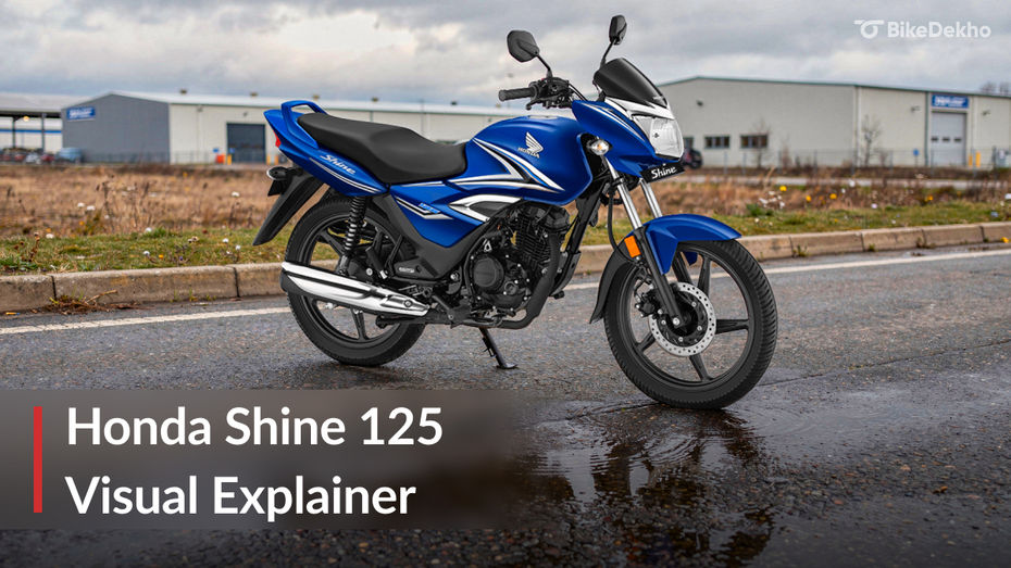 Honda Shine 125 Blue