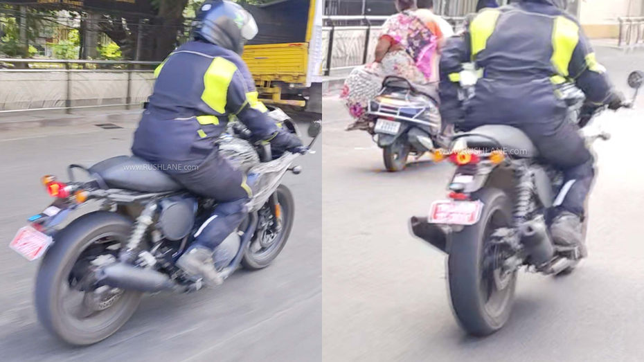 Royal Enfield Continental GT 750 Faired Version Spied Testing In India
