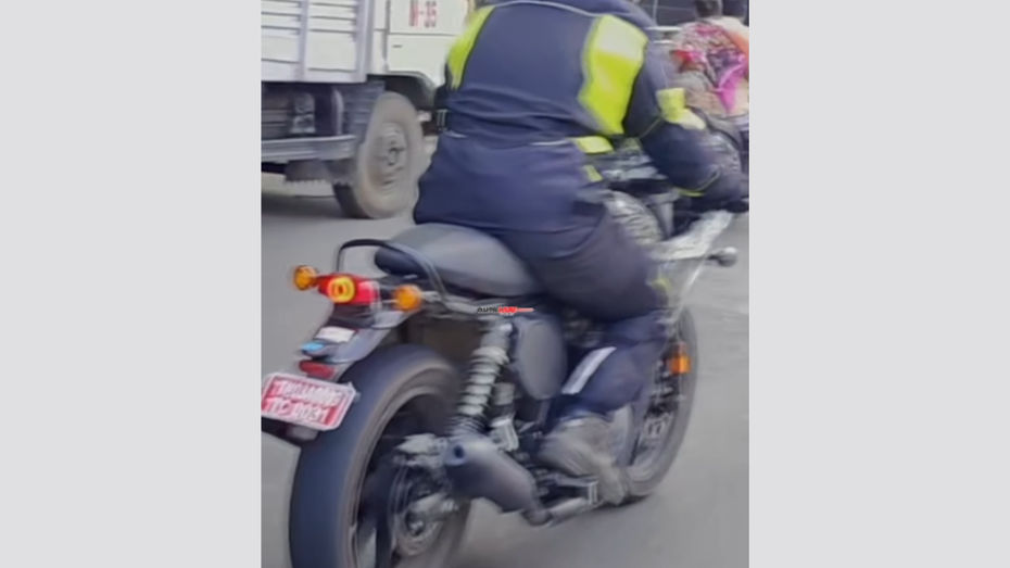 Royal Enfield Continental GT 750 Faired Version Spied Testing In India