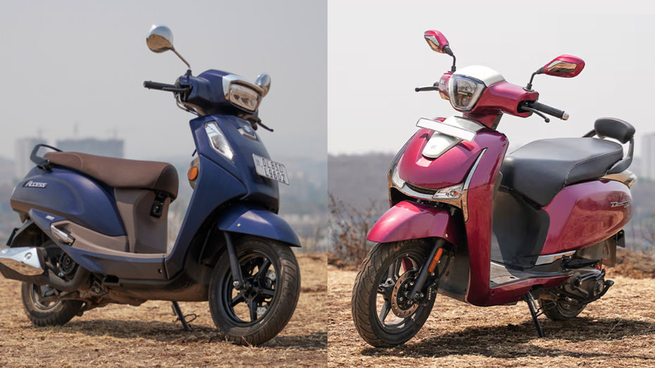 Access 125 vs Destini 125 Access 125 vs Destini 125