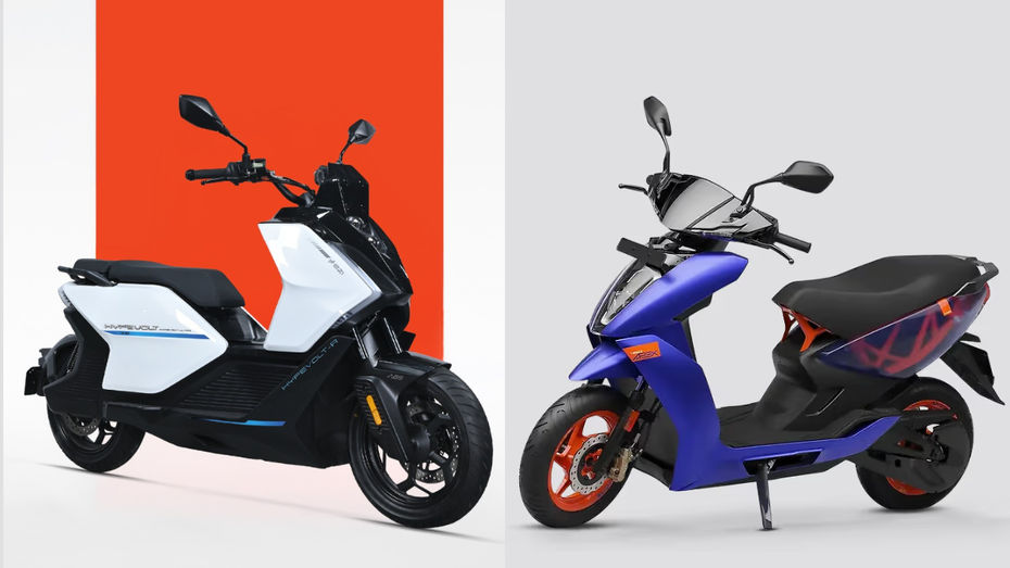 Keeway Hypevolt-R vs Ather 450 Apex: Detailed Comparison Keeway Hypevolt-R vs Ather 450 Apex: Detailed Comparison