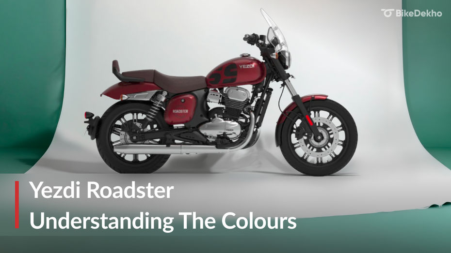 Yezdi Roadster Red Wolf Side Profile
