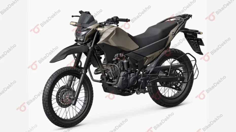 Upcoming Hero dual-sport bike