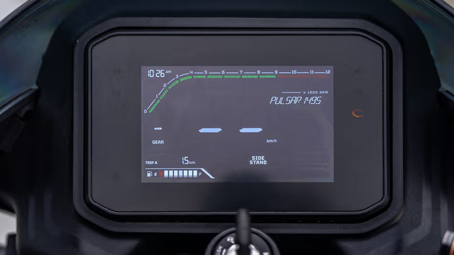 Bajaj Pulsar 125 LCD Display